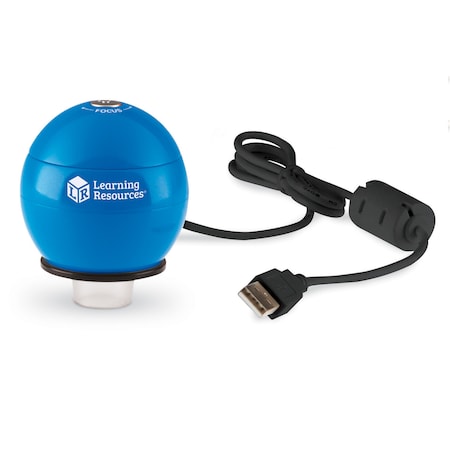 Learning Resources Zoomy 2.0 Handheld Digital Microscope - Blue 4429-B